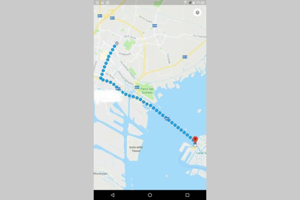 Апартаменты Caros 30Mt Tram Venezia Wifi Ingresso Indipendente Местре Экстерьер фото
